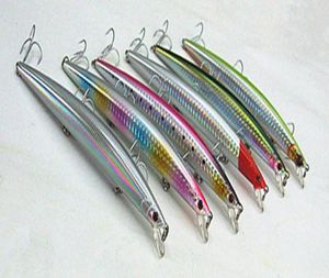 145 cm 20g Sea Fishing Lure Game Tackle China Hook Minnow Bait Slender Shape Lure Plastic Hard Bait Casting Spinner Bait Floating 9397857