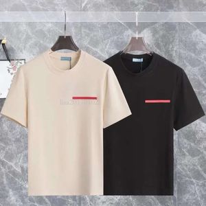 Summer Designer Casual Men's T-shirt Cartas