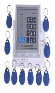 Hela RFID -närhetsinträdesdörrlåsåtkomstkontrollsystem med 10 viktiga FOB: er RE6377439
