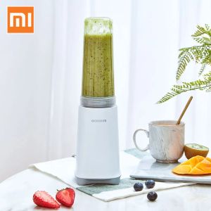 Entsafter Xiaomi Mixer tragbarer Obst -Food -Prozessor Küche Elektrische Mixer Handsaft 280 ml Obstbecher Mini -Weißer Mixer für die Reise