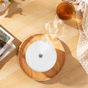 Luftfuktare doftlampor aroma diffusor keramisk koppar mynt skrivbord ultraljud parfym diffusor luft luftfuktare smarta hushållsapparater med LED -nattljus