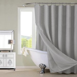 Cortinas de chuveiro Dot Lattice Polyester impermeabilizante Cortina de oídio com ganchos decoração de casa 180cm