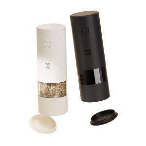 Blender Huohou Electric Grinder Automatisk kvarn Pepper och salt LED -ljus 5 -lägen Peper Spice Grain Pulverizer för matlagning