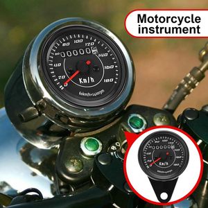 Cafe Race,r Speedometer Universal Cafe Race,r Retro Motorcycle Speedometer 180KM/H LED Backlight Durable Digital Display
