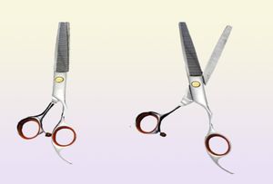 Hair Scissors Professional Japan Steel 7 3939 Pet Dog Brooming Cut Rainning Shears Cutting Berber Hairdressing Scissorshair7144724