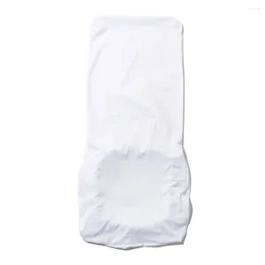 Chair Covers Couch Protectors Removable Case Furniture 45X50X0.5cm Dining Cover White Banquet