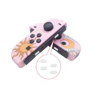 Case Design personalizzato Pink Moon Soft Touch Copertina di ricambio finito per Switch Joy Con Controller Case originale