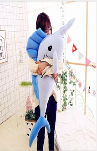 1pc Fashion Simulation Swordfish Stuffed Fish Plush Toys Pillow Lovely Creative Sofa Bed Pillow Baby Kids Toys8531357