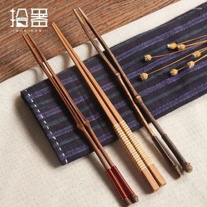 Chopsticks Natural Unpainted Original Bamboo Creative Chinese Household Solid Wood Environmental Protection High-grade Japanese