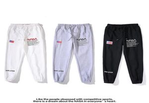 Nasa Designer Men Sports Fitness Spodnie rozciąganie bawełny men039s fitness jogging spodni harem inżynierowie jogger274Y9563751