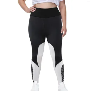 Pantaloni da donna leggings ad alto yoga stampare fitness sottile collant da corsa in vita floreale