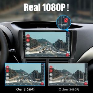 カーDVR 1080p車のためのダッシュカムwifiアンドロイドマルチメディアビデオレコーダーカーカメラループ録音ブラックボックスカーアクセサリー
