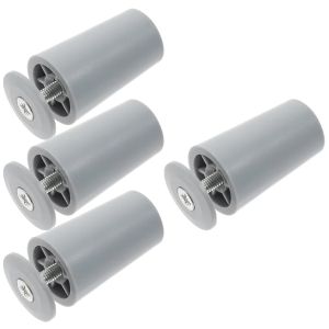 4/8 PCs Blinds Stoppers Fenster Verschluss Reparaturteile Aluminiumlegierung Vorhang Vorhang Blinds für Fenster Stopprollen -Roller weiße Stopps