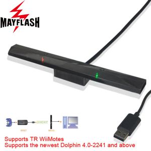 Acessórios Mayflash Sensor Dolphinbar para Wii Remote Wireless Game Controller para Windows PC por BluetoothCompatible para GC