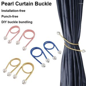 Hooks Perlen Ball Vorhang Tiebacks Haken Tieback Hochwertige Halterschnalle -Clipstangen Accessoires Accessoires