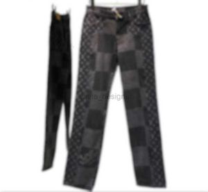 デザイナーメンジーンズジーンズカジュアルストリートファッションポケットウォームマン女性カップルアウトウェア無料船高品質のズボン