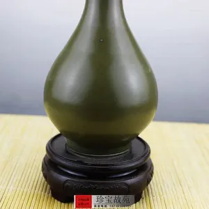 Vaser antik porslin jingdezhen te glaserad liten munvas