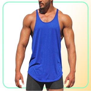 MuscleGuys Gyms Tank Tops Mens Sportswear Undershirt kulturystyka mężczyzn Mężczyźni Fitness Ubranie Y