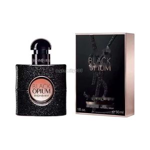 French Luxury Perfume Black Opium Parfum Designer Cologne Perfumes Fragrances Women 100Ml Incense Mujer Originales Women's Opiume Parfume 797 91