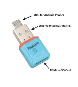 exteral USB SD Card Reader Real رخيصة مدهشة Mini Mini 5GBPS Super Speed ​​USB 30otg Micro SD SDXC TF Card Adapter1744891