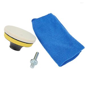 Biltvättlösningar 5st/Set Universal Windscreen Repair Casement Scratch Remover Glass Polering för underhållsverktyg