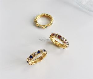 Band Rings Simple Gold X Ring Luxury Jewelry 925 Sterling Silver Festive Gift women Exquisite Fashion High Quality With Box G220924255179