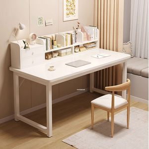 Modern Desktop Computer Desks with Drawer Home Bedroom Student Writing Study Table Office Furniture Multifunctional Gaming Table