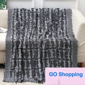 All'ingrosso materno e bambino di prima classe Aviazione coperta coperta coperta coperta di divano di divano intrecciato jacquard coperte pubblicita