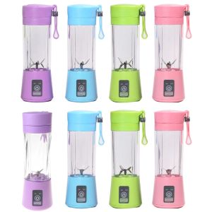 Blenders Blender portatile Fruit Mixer Sicurezza elettrica Coppa di spremitura facile da pulire N0PF