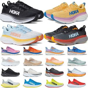 Holas Clifton 9 Hola One Bondi 8 Scarpe da corsa atletica Sneaker Shock Assorbimento della moda stradale Free Road People Blanc de Blanc Top Designer Designer Domande Allenatore Womens Senaker Senaker Senaker