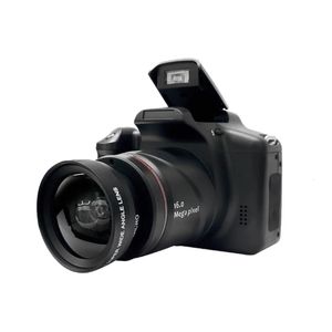 16x цифровая камера Zoom HD Telepo Цифровая камера видео портативная ЖК -экрана портативная съемка дома 240407