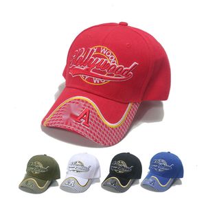 24SS Sports Hat Duck Lingua Hat 3D Cappello da baseball ricamato a 3D Cappuccetto da baseball personalizzato per camionista in velcro