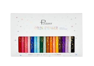 18 Farben Eyeliner Bleistift Set wasserdichte farbenfrohe blau grün gelb weiß weiße katkatel stift Frauen Make -up 11825159851