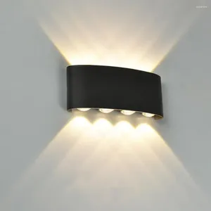 Lampa ścienna Lampki LED na zewnątrz Lampy LED o wysokiej jasności wodoodpornej rdzeniowej do prostej instalacji korytarza