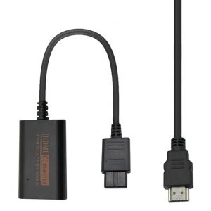 Supplia Full Digital Easy Aplicar sinal Converter jogos para conversor adaptador Audio Audio HD Cable Home PVC TV 1080p para N64 SNES