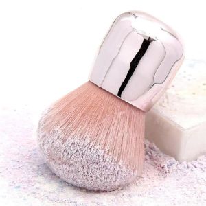 2024 Mushroom Head Paint Makeup Brush Telescopic Powder Paint Makeup Tool Blush Foundation Brush Fixed Makeup Paint for mushroom head makeup