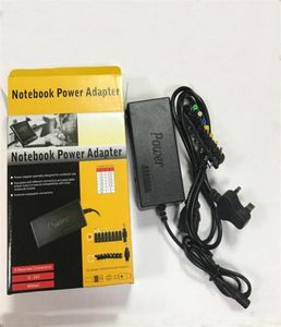 Adattatore di alimentazione del caricatore per laptop universale 96W 40A DC per laptop 12v16v20v24v con plug UK AU UK UK UK 50pcs Whole250U7932002