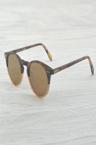 Okulary przeciwsłoneczne retro vintage OV5256 Projektantka Women039s Men039s Spolaryzowany Sir O039 Malley Mężczyzna jazdy na zewnątrz Oliver Sun Glass9022162