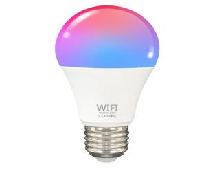 Akıllı Otomasyon Modülleri WiFi Ampul LED RGB RENK Amazon Alexagoogle Homeifttmall Genie ile Uyumlu Değişen Hub REQ5167590