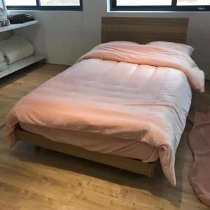 Yatak Seti Yatak Odası Dört yataklı kılıf seti kış sıcak deri dostu pamuklu pazen yorgan şık ve basit aile el