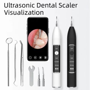 Cleaners Ultrasonic Dental Calculu Remover Teeth Plaque Scaler Stain Cleaner Electric Dental Tooth Stone Remover visual Tartar Eliminator