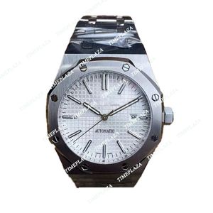 16 Style Selfwinding Automatic Mechanical Mens Watch 15400st Oo 1220st 02 Sapphire White Dial Bracelet Stainless Steel Sedy 260m