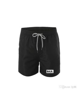 20SS Balr Designer Badeshorts Men039s Shorts Quickdrying und komfortable Strandkleidung Sommer Elastizierte Taille Tie Highend LE7492123