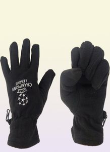 S League Football Bib Gloves Hat Winter Fleece Warm Training handskar som sparkar Sports Bib Running Gloves5723840