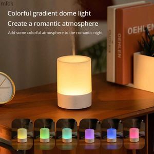 Umidificatori aromaterapy diffusore aroma umidificatore aereo per casa umidificatore USB da 120 ml con luci notturne a led diffusore per olio regalo