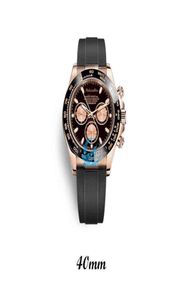 R Saatler o kol saati L lüks e tasarımcı x Daytone lüks saat silikon kayış stili özelleştirilmiş saatler pagani tasarım mekanik7212033