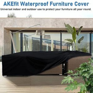 Chair Covers Outdoor Courtyard Garden Protection Furniture Waterproof Cover 210D Dustproof Slipcover