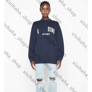 Mulheres Bing Sweatshirt Designer Pullover Classic Letter Borderyer Letter Dentro de lã de lã Crew suéter de mangas compridas capuz de alta qualidade 85