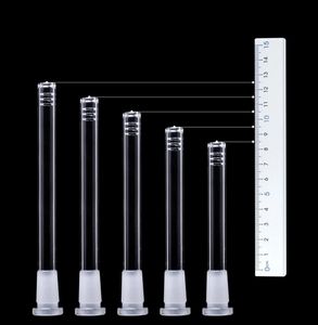 Rozproszony szklany bong zamiennik Downstem od 18 mm do 14 mm Sunik Down Down Down Siednik 3 cali 6 cali dla zlewki prosta rurka WAT7044118