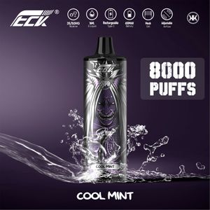 Оптовая kk 8000 8k Puffs одноразовый вейп -ручка хорошего качества Vape Juice 2% 5% никотин Vape Bar